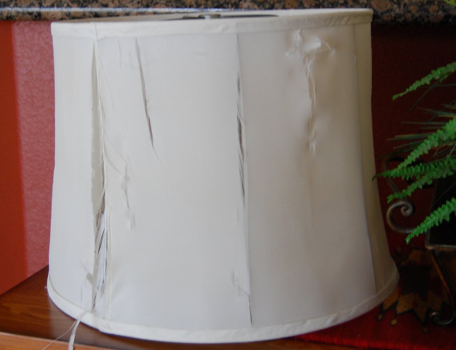 My Artistic Side Lampshade redo