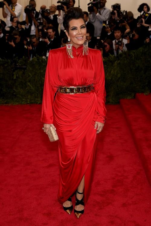 Kris Jenner Kris Jenner in the eyes of Balmain Jenner