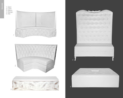 event rental items by da vincis