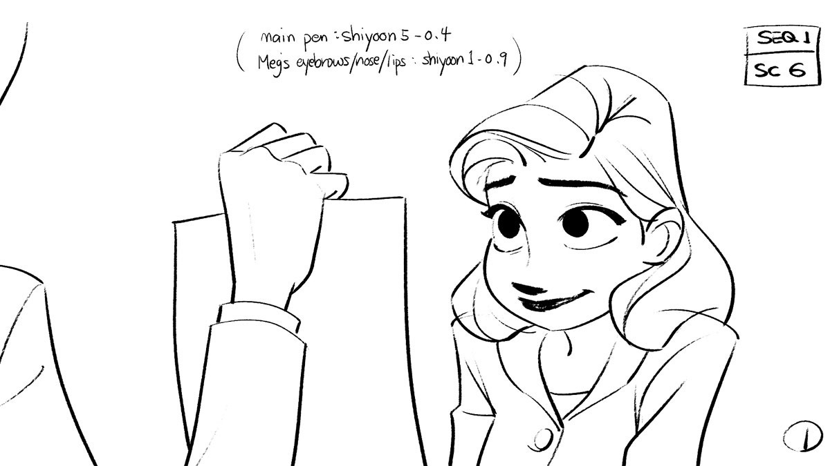 Living Lines Library Paperman (2012) Characters