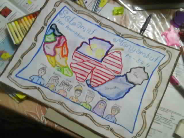 cerita kita !: poster hari kemerdekaan!!