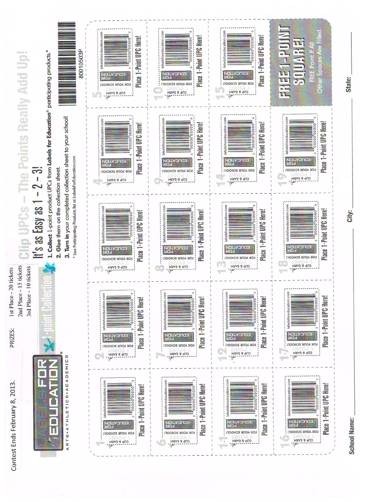 labels for education products