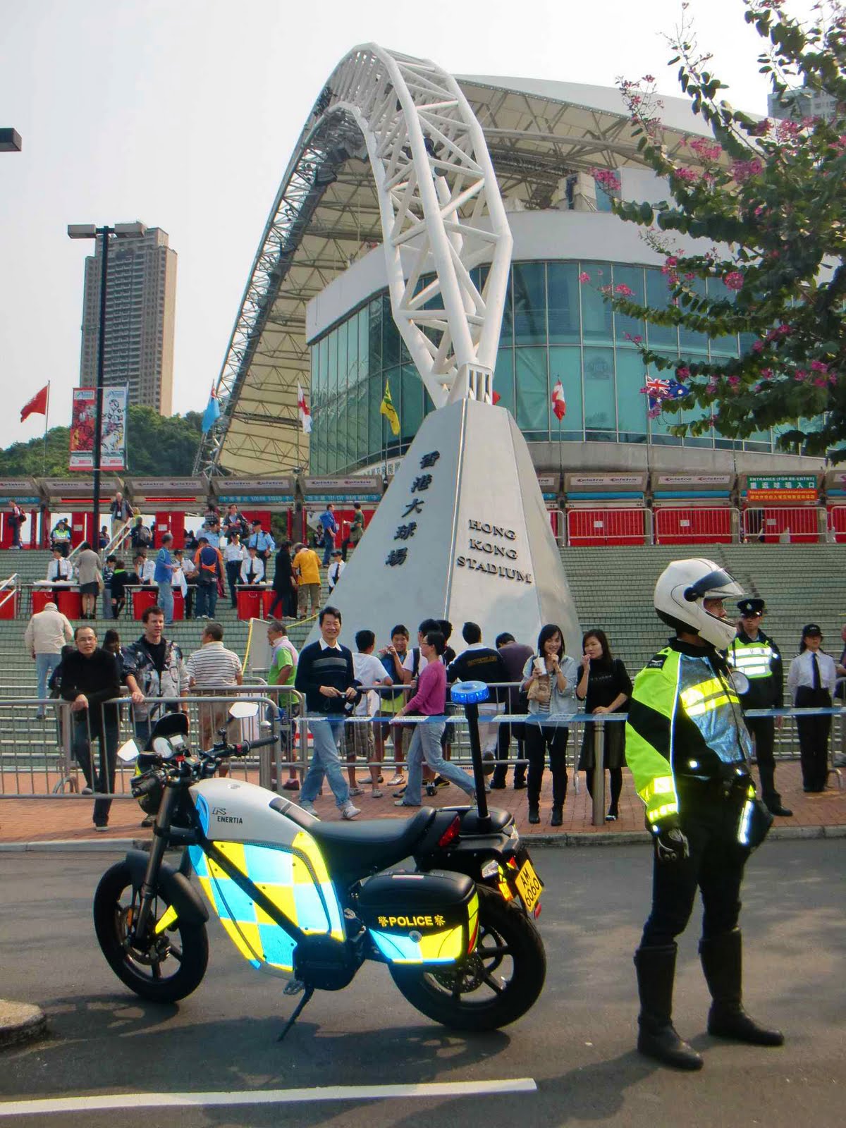 Hong Kong Police introduce Brammo Electric Motorcycles Electric