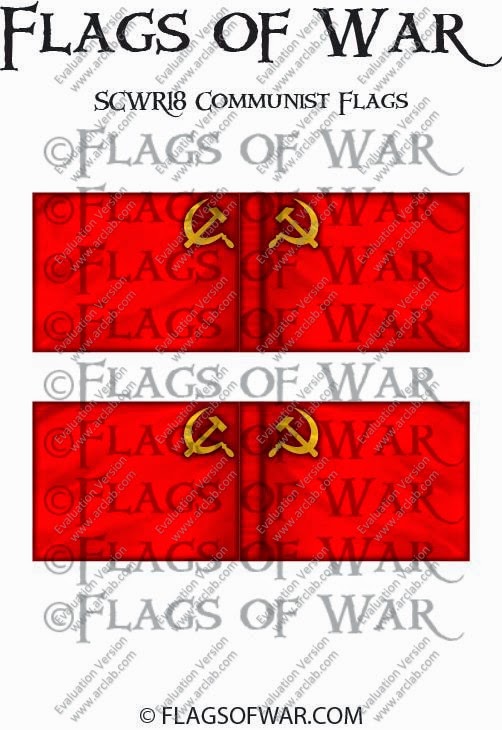Flags of War New 28mm Spanish Civil War Flags