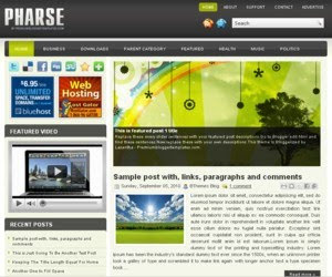 Pharse Blogger Template