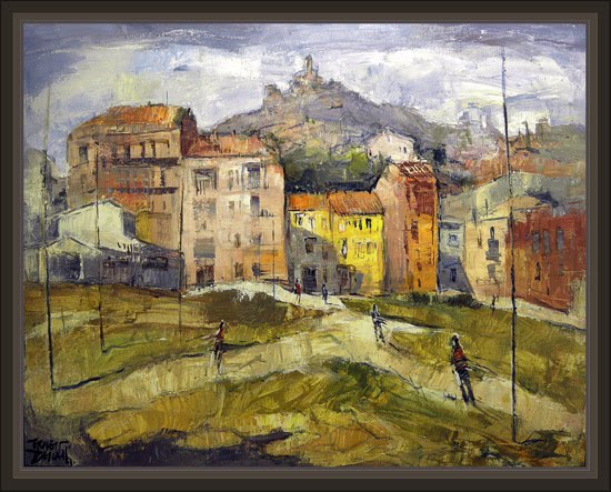 SOLSONA-LLEIDA-LERIDA-PAISAJES-CUADROS-PINTURAS-ERNEST DESCALS- SOLSONA-LLEIDA-LERIDA-PAISAJES-CUADROS-PINTURAS-ERNEST DESCALS