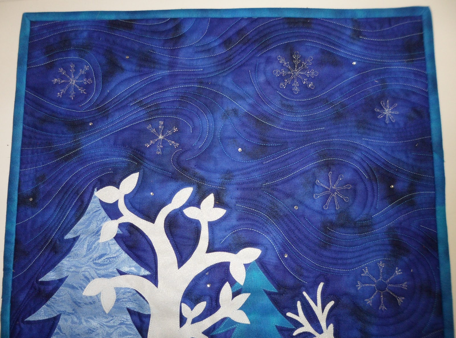 Happiness is a bottomless button box: A Winter Silhouette