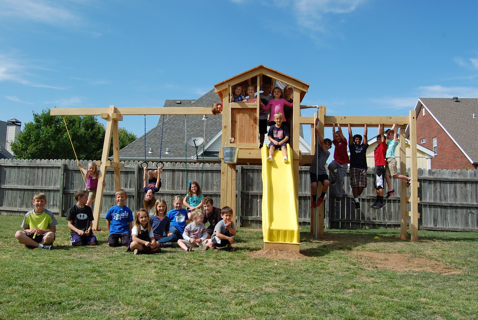 Natural State Treehouses Inc. Nichols Family Playset