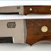 A. Wright & Sons Bushcraft Knife - Re-grind & Re-handle in Yew Burr