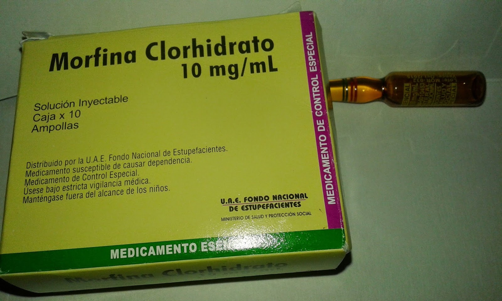 VADEMECUM DEL DOLOR: MORFINA VADEMECUM DEL DOLOR: MORFINA