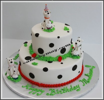 Dalmatian Dog Cakes