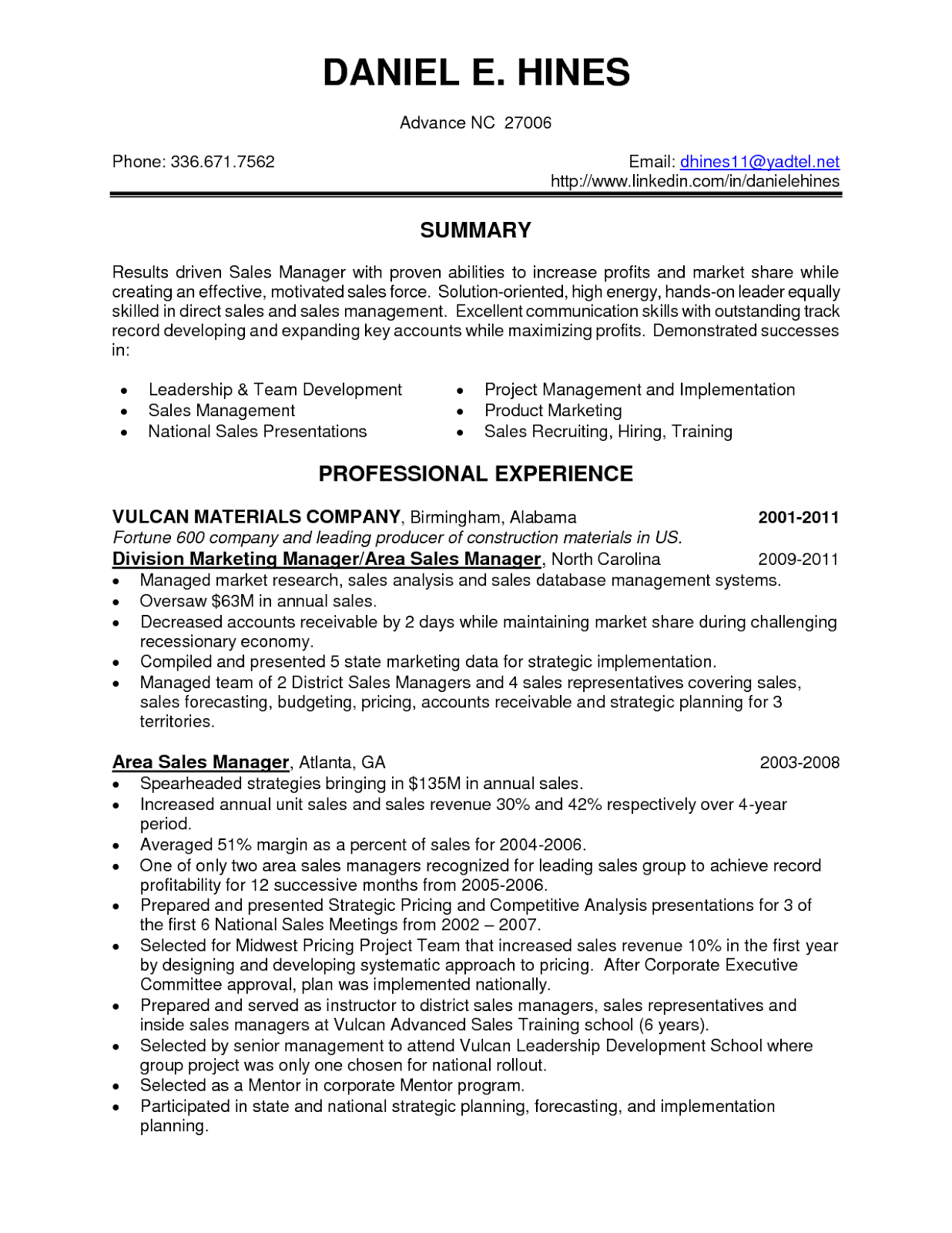 top resume words