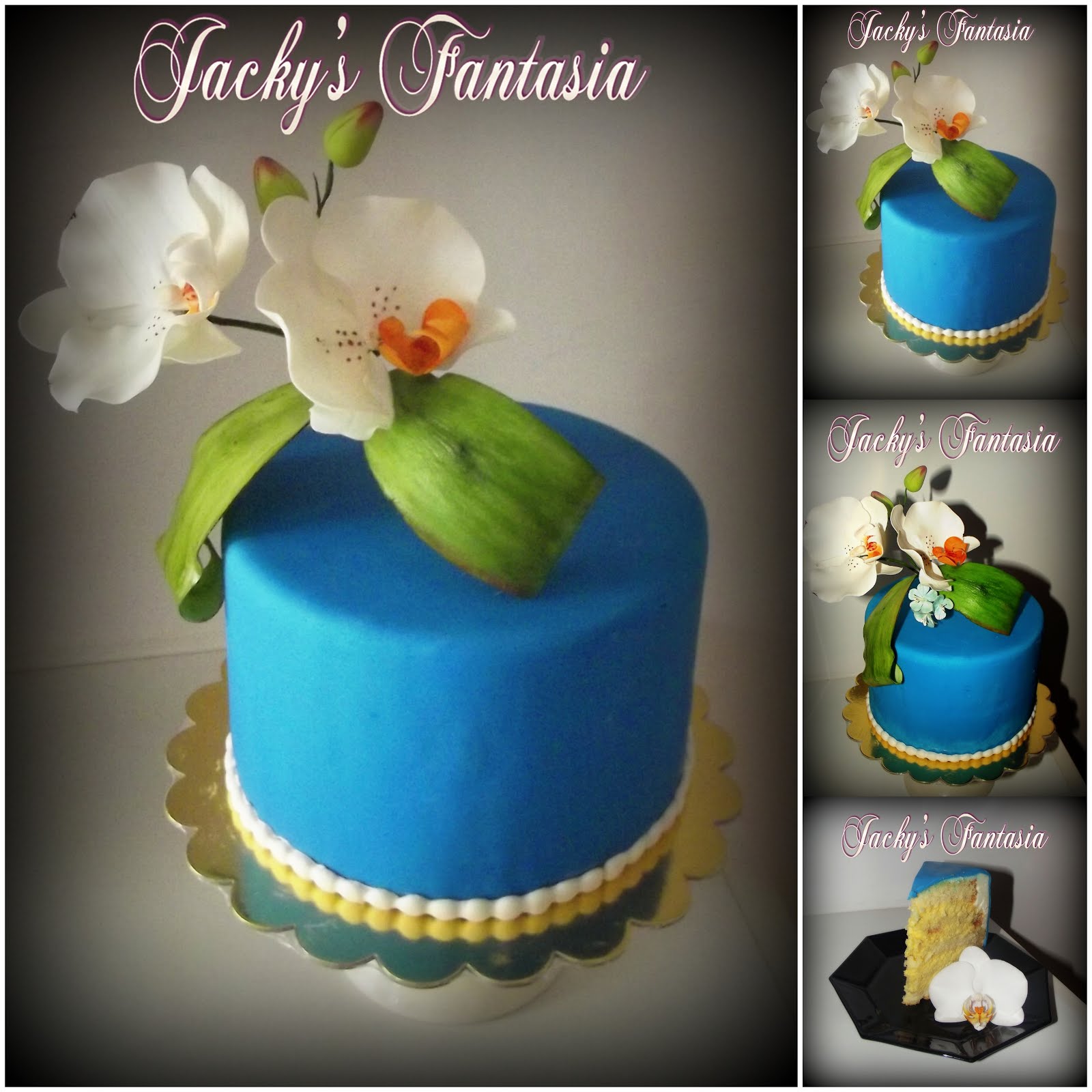 Torta orchidea! tutto zucchero