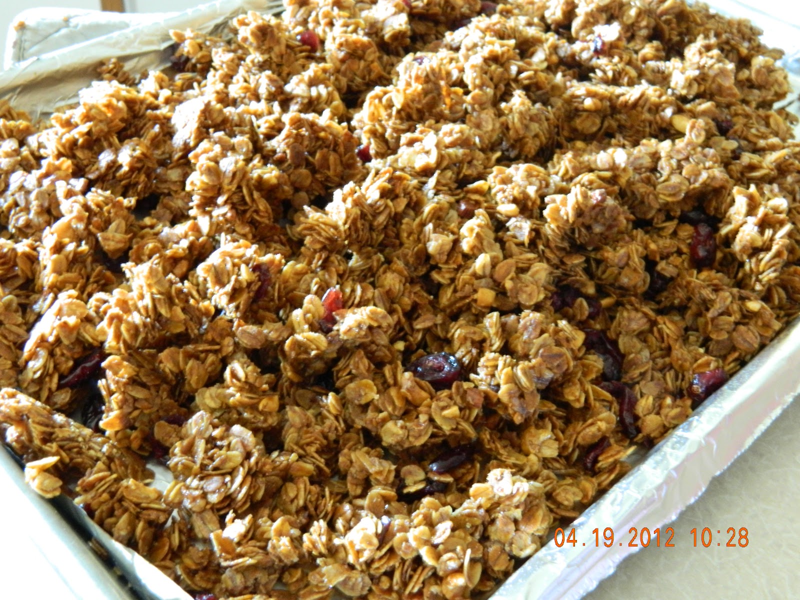 crunchy muesli bars