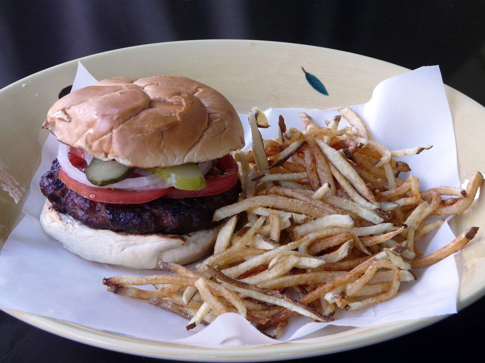 Thibeault's Table Burgers and Shoestring Fries