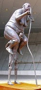 The Survival of the Fattest by Jens Galschiøt. The Survival of the Fattest by Jens Galschiøt.