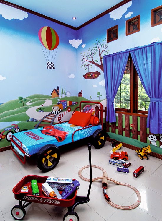 tempat tidur bayi contoh tempat tidur bayi laki-laki