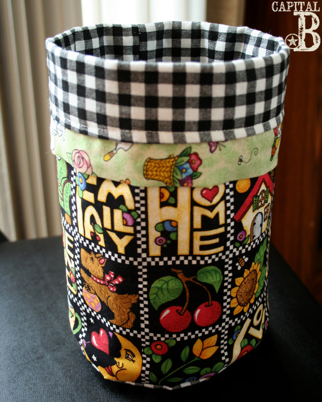 Capital B Little Fabric Bucket