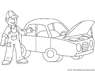 fazendo a minha festa para colorir imagens para colorir de profissões