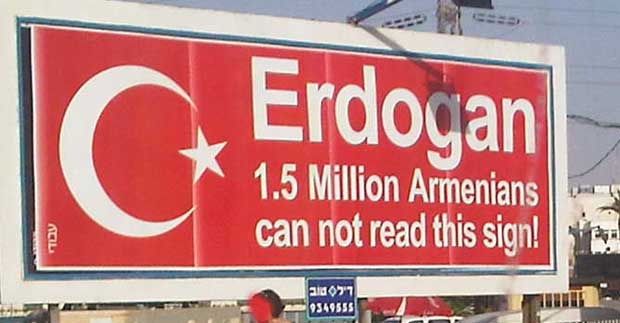 Sarkisian: También sería insultante si Erdogan fuera armenio