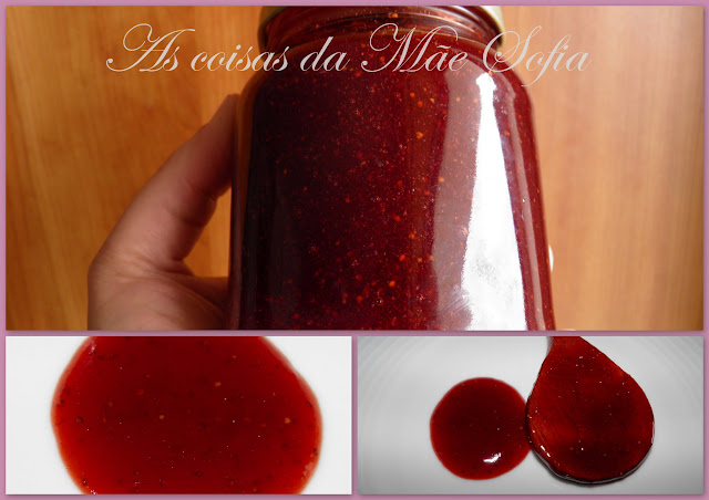 Doce de morango com anis / Strawberry jam with star anise