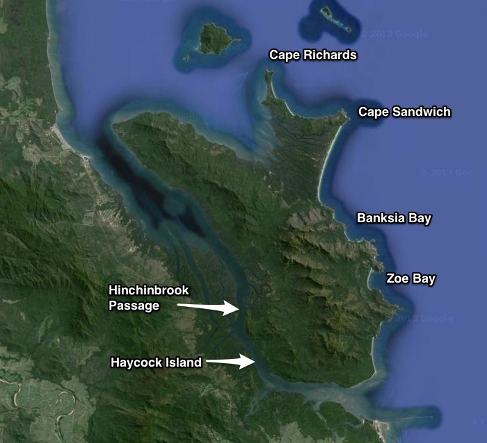 Nimrod catamaran Hinchinbrook Island