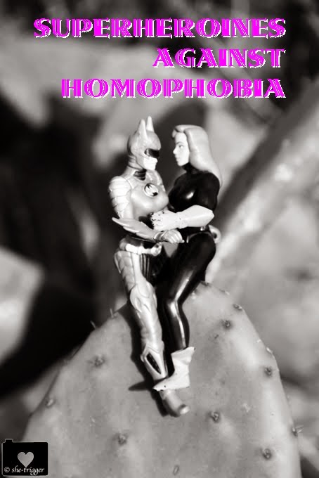 superheroines against homophobia