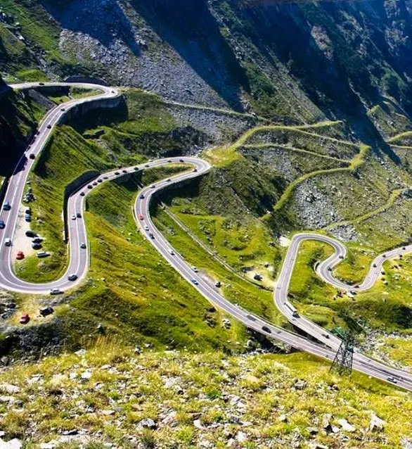 Transfagarasan,one of the most spectacular roads in the world,