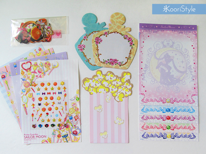 Happy Mail from Mexico & Japan at KooriStyle.com Koori KooriStyle Kawaii Cute Planner Stationery Goods Goodies Agenda Journal Washi Deco Tape Sticky Note Notes Stickers Happy Snail Mail Swap PenPal Letter Sailor Moon Pastel Japan Mexico