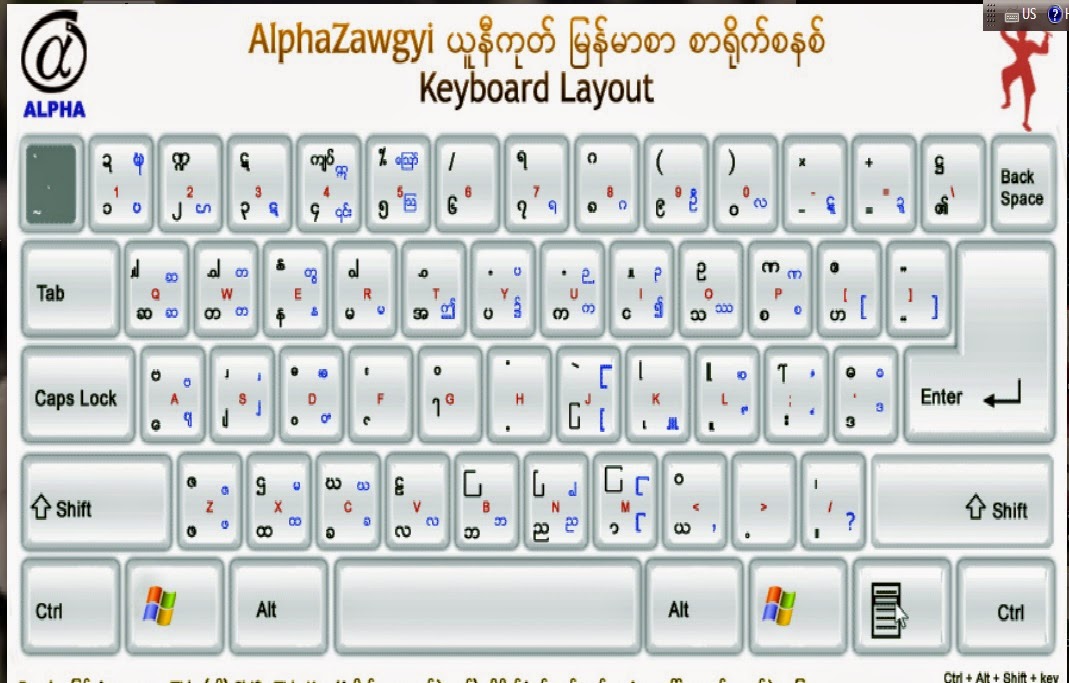 zawgyi font for windows 7 32bit free