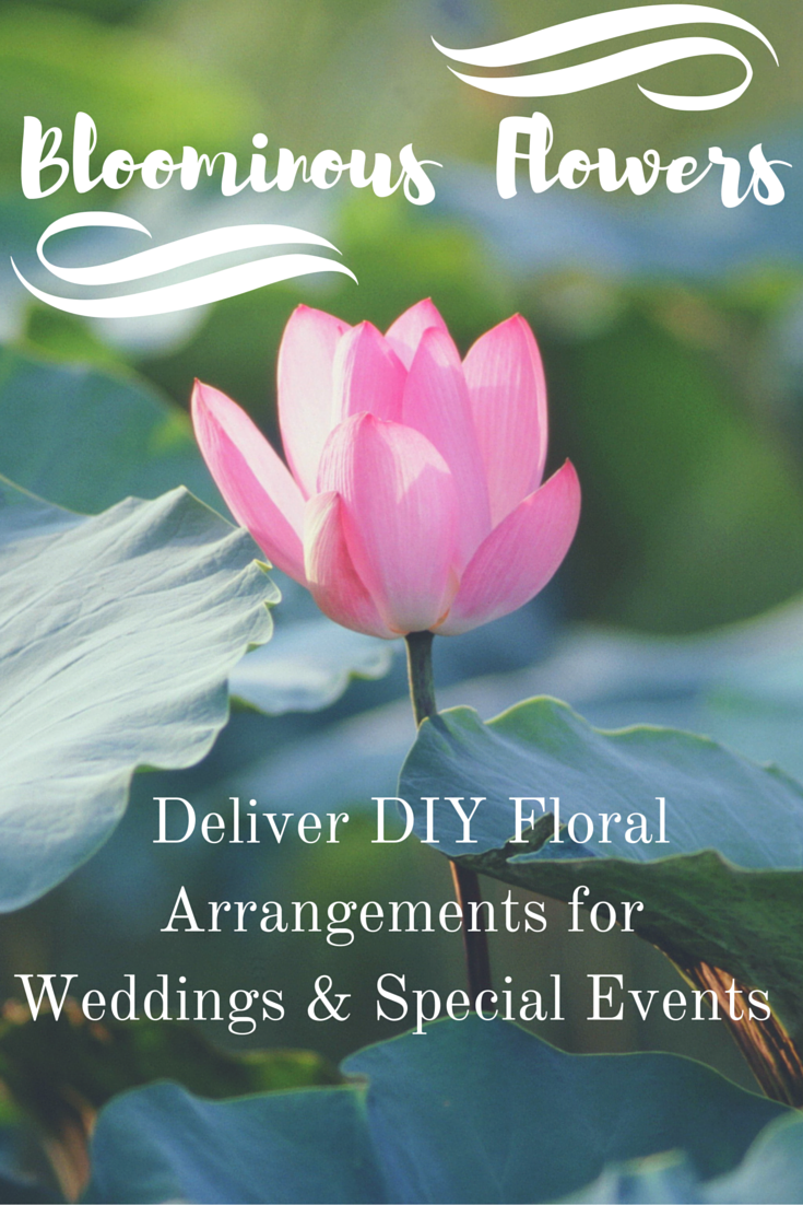 Bloominous Flowers Deliver DIY Floral Arrangements for Weddings and Special Event Planning