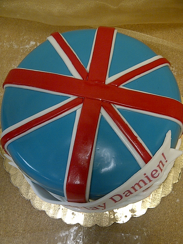 Cakes By Allie British Flag Cake