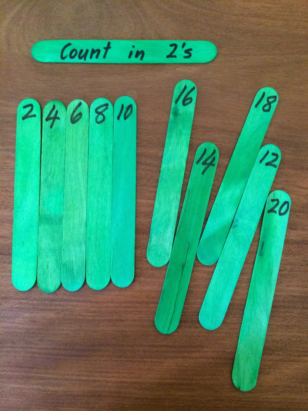 Fun Games 4 Learning Counting Puzzles with Popsicle Sticks