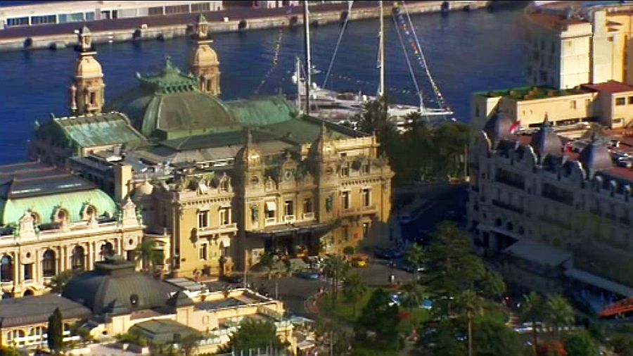 Le Casino à côté de l'Hôtel Paris à Monaco