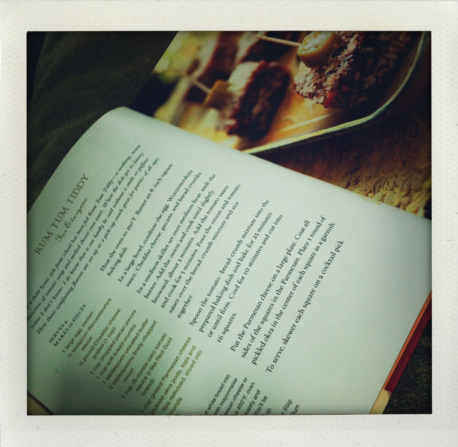 Sugar. Butter. Salt. Rum Tum Tiddy