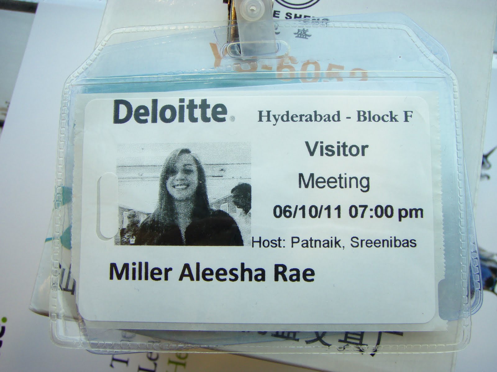 Deloitte Employee Id Card