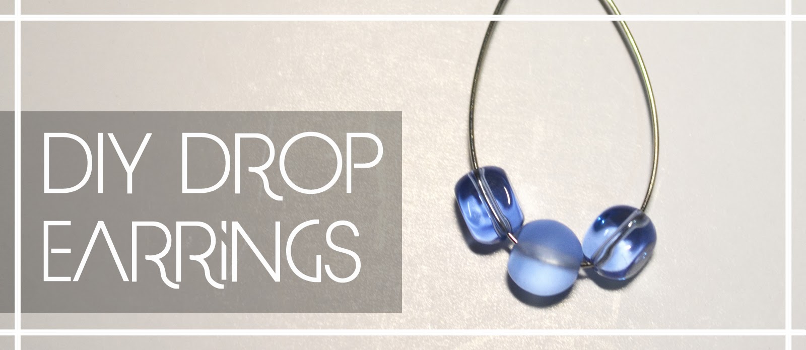 The Little Fashion Box DIY Drop Earrings