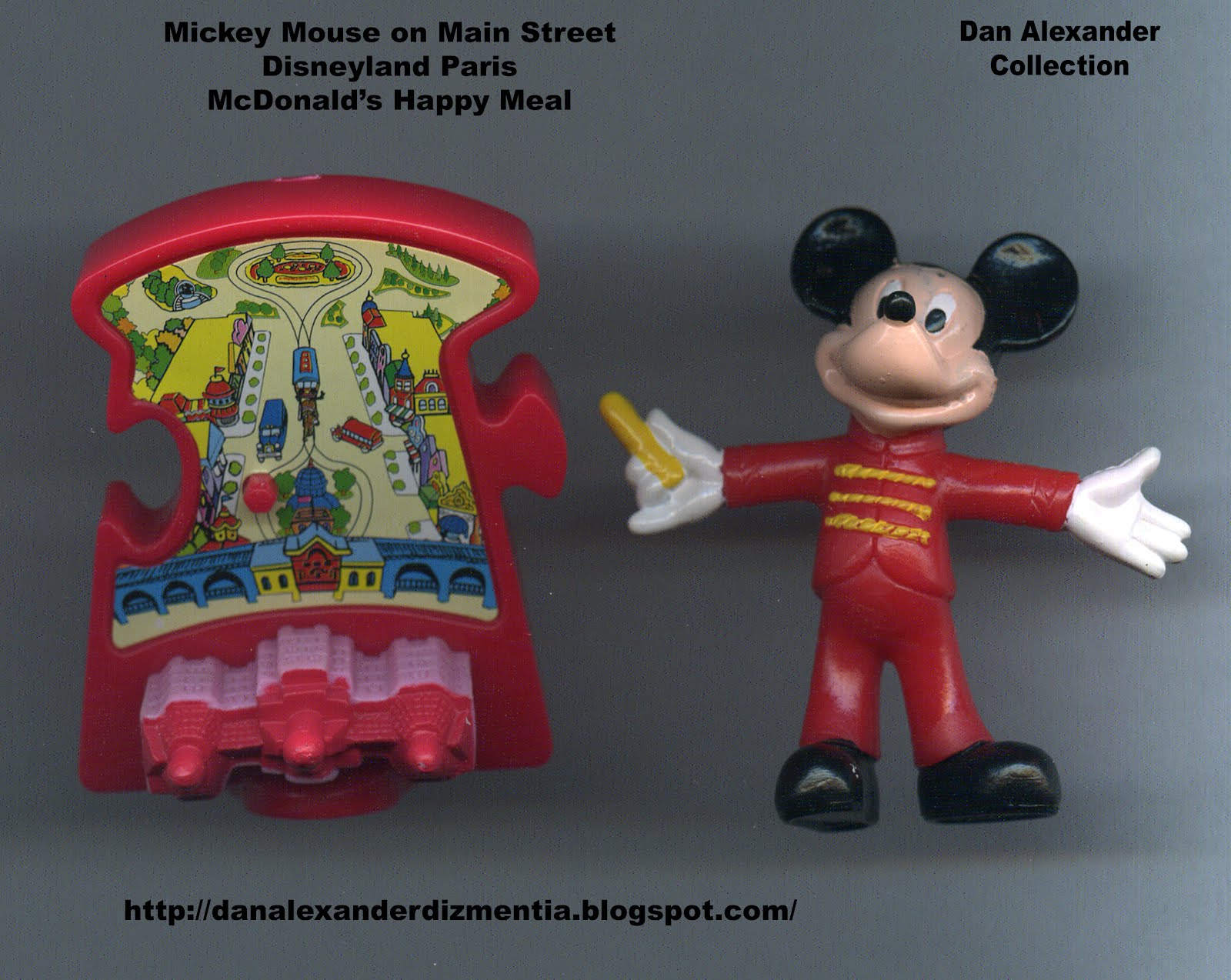 McDonalds Happy Meal Toy 1997 Disneyland Jigsaw Mickey Mouse Various Friends 