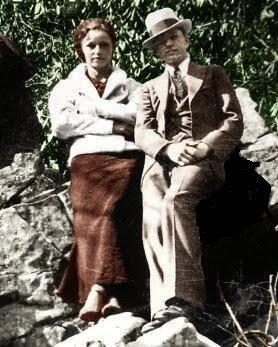 Bonnie And Clydes House Death Photo S Colorized By C Flynn