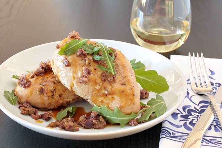 Slow Cooker Provençal Chicken Apple A Day