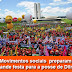 Movimentos sociais preparam grande festa para a posse de Dilma