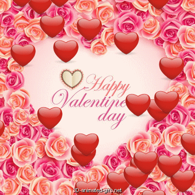 Love Picture Animation on Gifs Greetings Flash 3d Hd E Card Pink Roses Red Hearts I Love You
