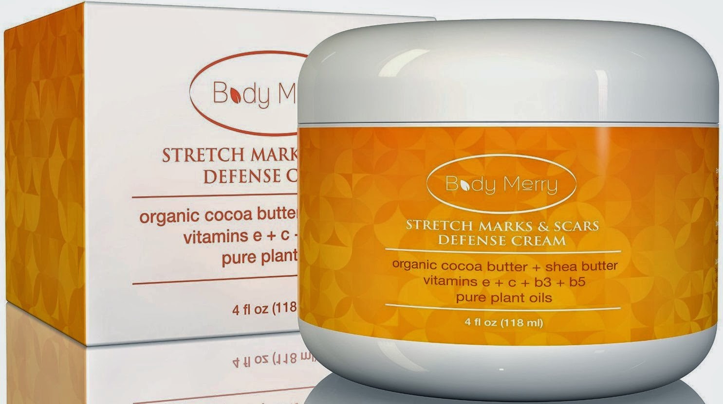 Body Merry Stretch Mark Defense Cream Review - Get rid of stretch marks! stretch mark cream to get rid of stretch marks