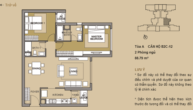 Căn hộ B2C12 Căn hộ B2C12
