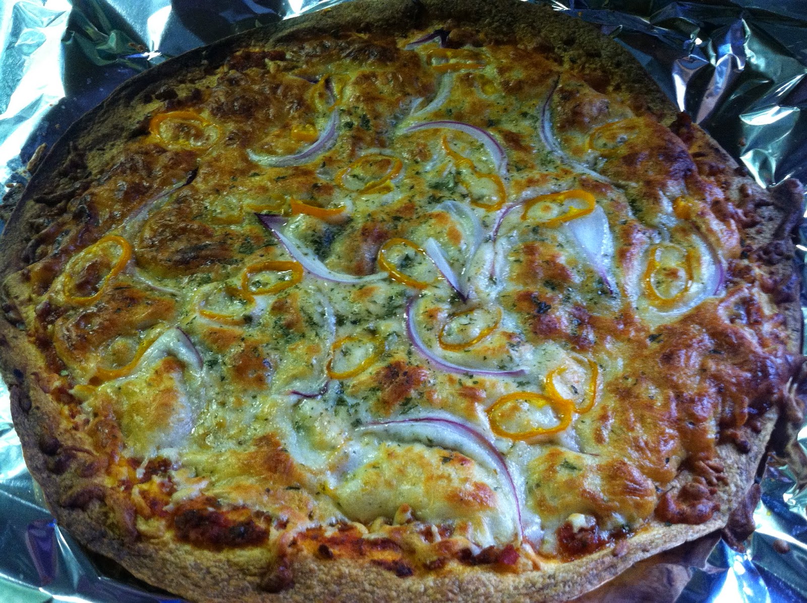 Ingredients for Life Wrap Pizza