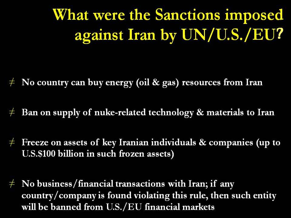 BJ's nocabbages: The Iran Explainer: Sanctions & Impact