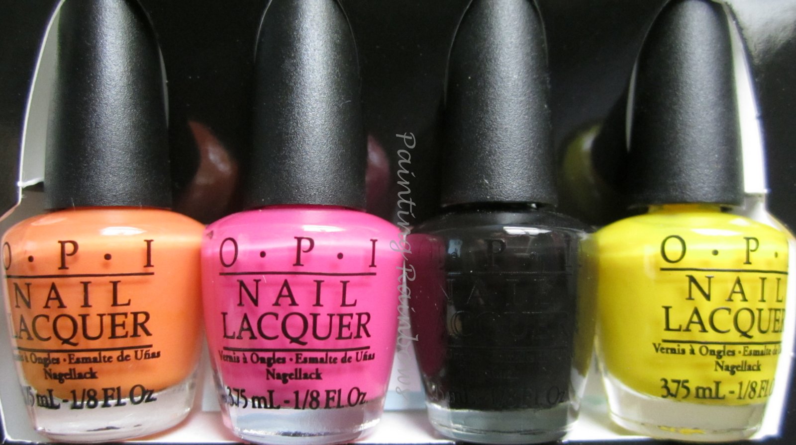 Painting Rainbows OPI Halloween Collection So So Skullicious