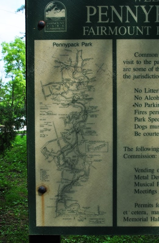 Southeastern PA Hiking Pennypack Park