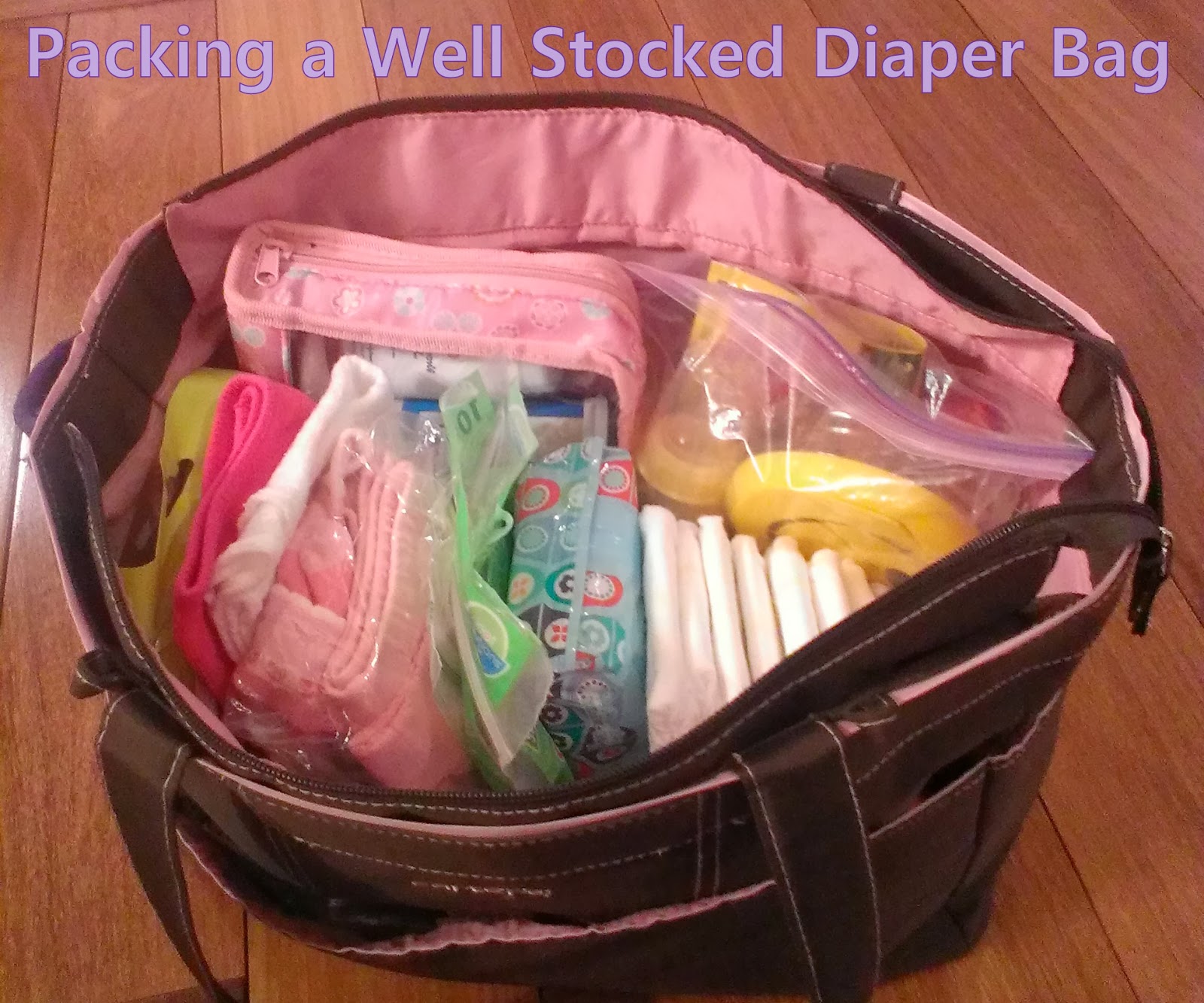 to GraceFull Day Packing A Well Stocked Diaper Bag