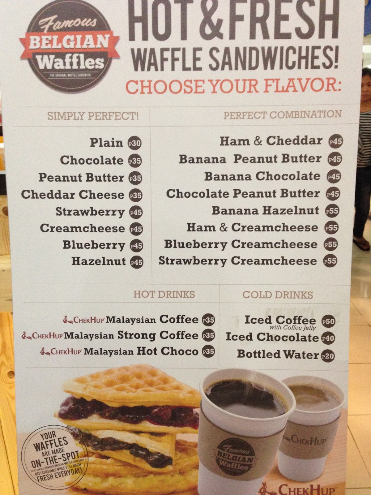 tetadventurer Famous Belgian Waffles!